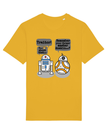Funny R2D2 And BB8 Spectra Yellow