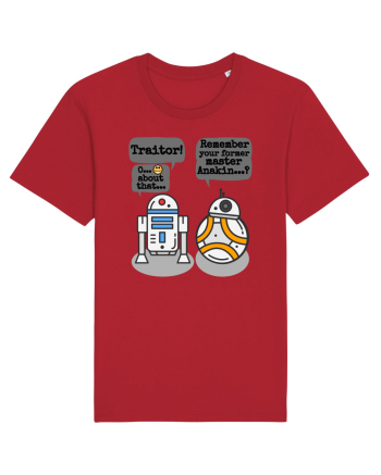 Funny R2D2 And BB8 Red