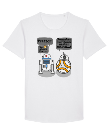 Funny R2D2 And BB8 White