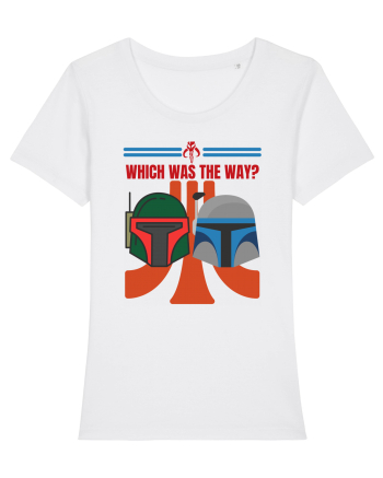 Funny Mandalorian White