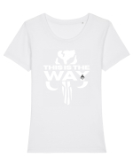 Mandalorian This Is The Way Tricou mânecă scurtă guler larg fitted Damă Expresser