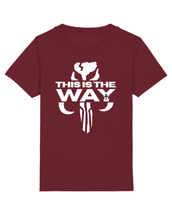Mandalorian This Is The Way Burgundy