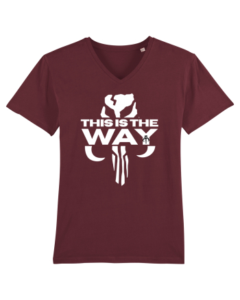 Mandalorian This Is The Way Burgundy