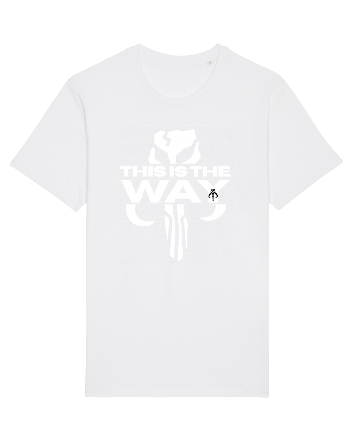 Tricou mânecă scurtă Unisex Rocker White