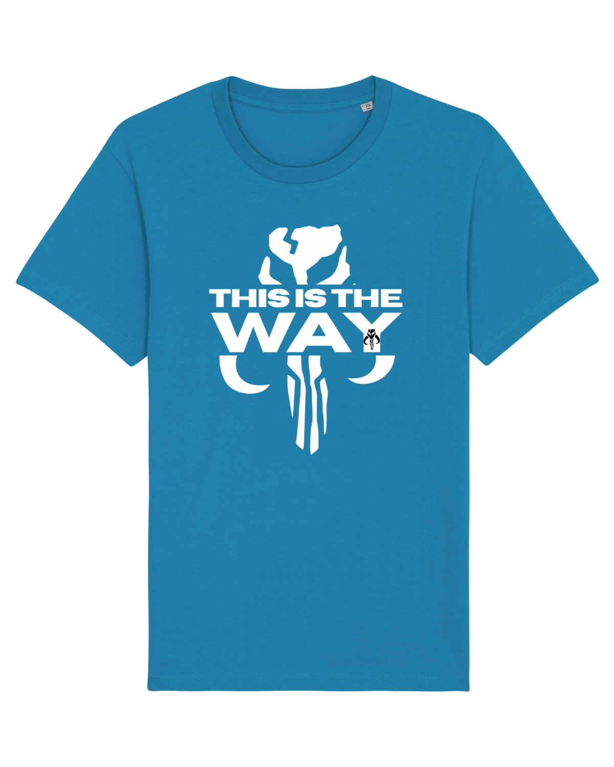 Tricou mânecă scurtă Unisex Rocker Azur