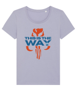 Mandalorian This Is The Way Tricou mânecă scurtă guler larg fitted Damă Expresser