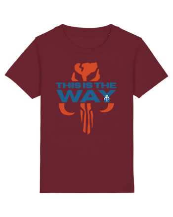 Mandalorian This Is The Way Burgundy