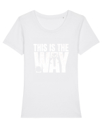 Mandalorian This Is The Way Tricou mânecă scurtă guler larg fitted Damă Expresser