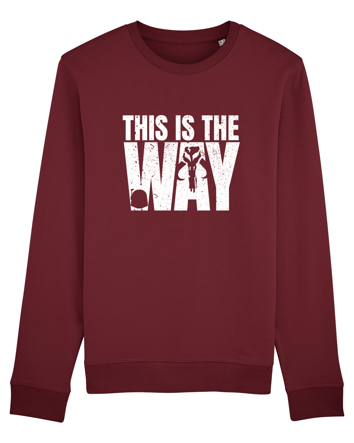 Bluză mânecă lungă Unisex Rise Burgundy