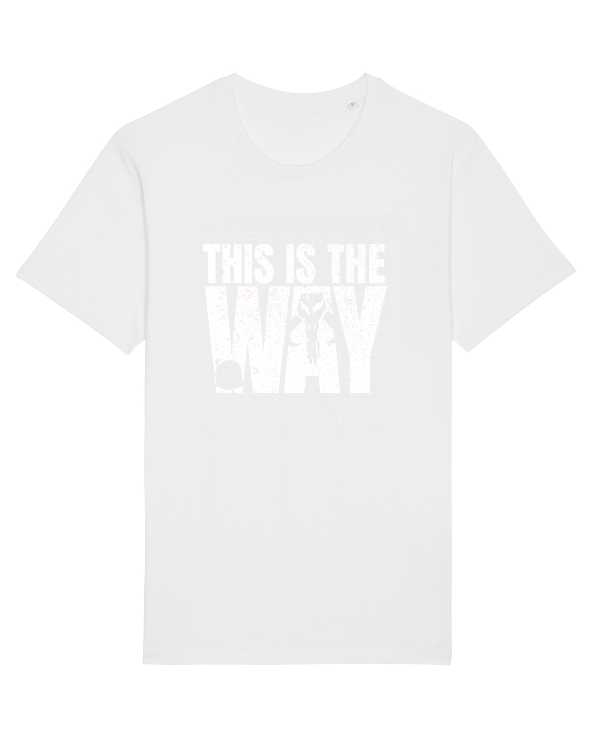 Tricou mânecă scurtă Unisex Rocker White