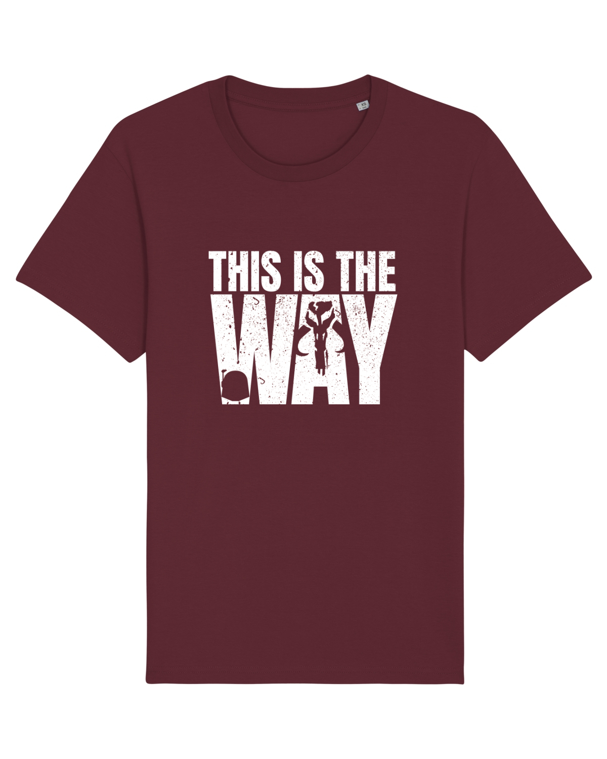 Tricou mânecă scurtă Unisex Rocker Burgundy