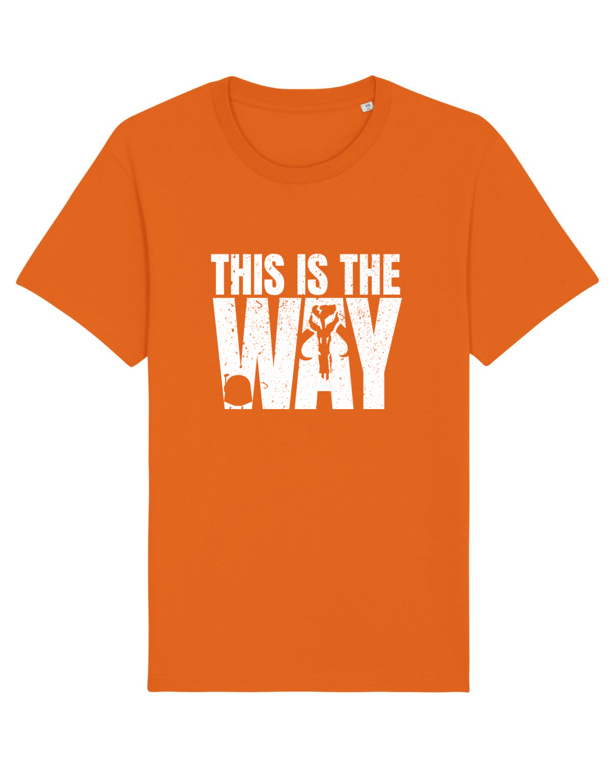 Tricou mânecă scurtă Unisex Rocker Bright Orange