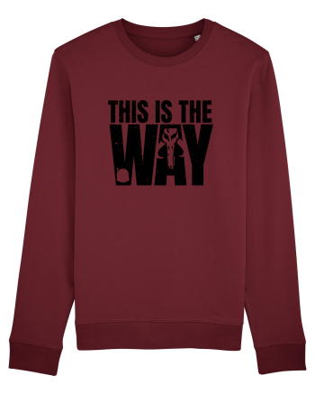 Mandalorian This Is The Way Burgundy