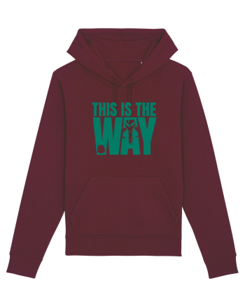 Mandalorian This Is The Way Burgundy