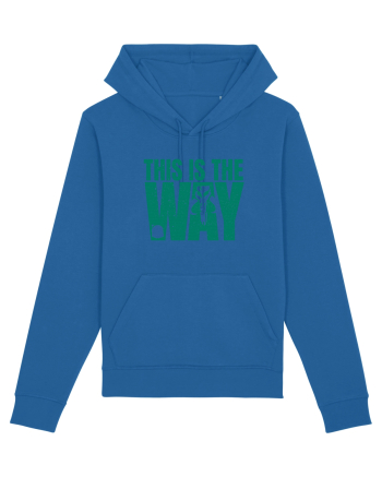 Mandalorian This Is The Way Royal Blue