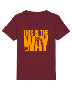 Mandalorian This Is The Way Tricou mânecă scurtă  Copii Mini Creator