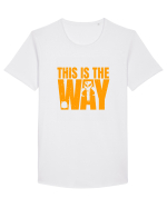 Mandalorian This Is The Way Tricou mânecă scurtă guler larg Bărbat Skater