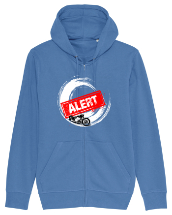 Motorcycle Alert Bright Blue