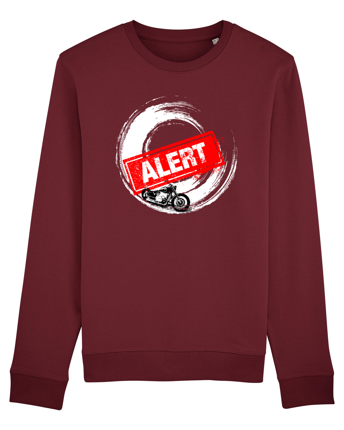 Bluză mânecă lungă Unisex Rise Burgundy