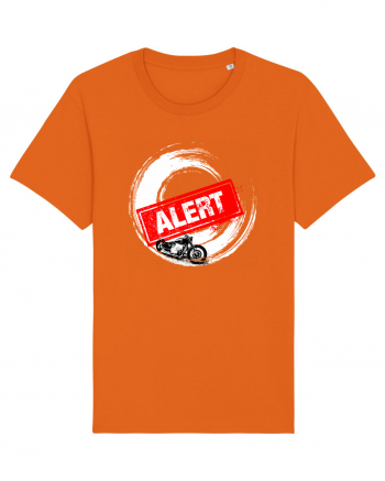 Motorcycle Alert Bright Orange