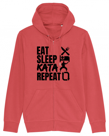 Eat Sleep Kata Repeat  Carmine Red