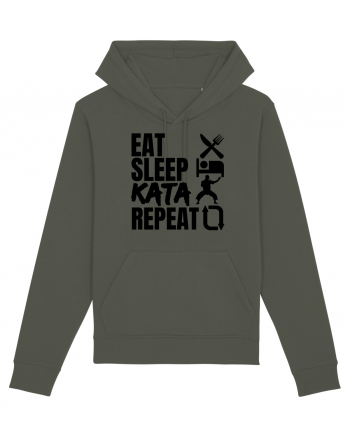 Eat Sleep Kata Repeat  Khaki