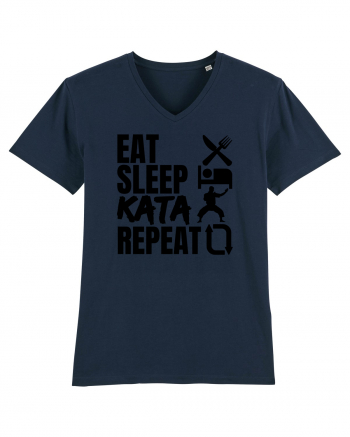 Eat Sleep Kata Repeat  French Navy