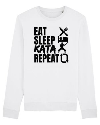 Eat Sleep Kata Repeat  White