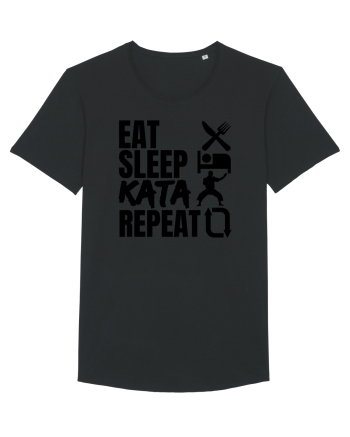 Eat Sleep Kata Repeat  Black