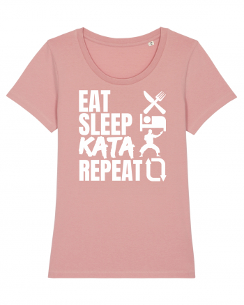 Eat Sleep Kata Repeat  Canyon Pink