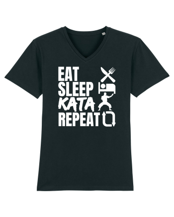 Eat Sleep Kata Repeat  Black