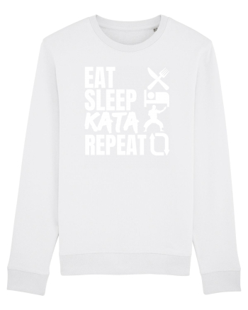 Eat Sleep Kata Repeat  White
