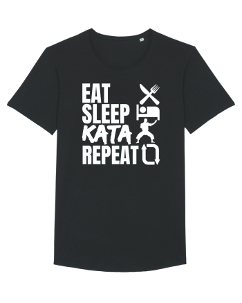 Eat Sleep Kata Repeat  Black