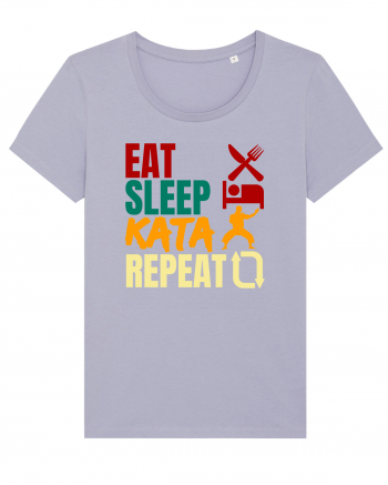 Eat Sleep Kata Repeat  Lavender