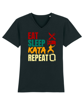 Eat Sleep Kata Repeat  Black