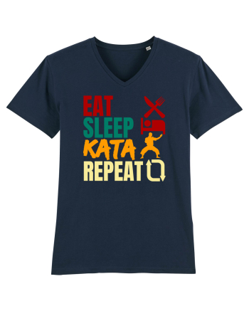 Eat Sleep Kata Repeat  French Navy