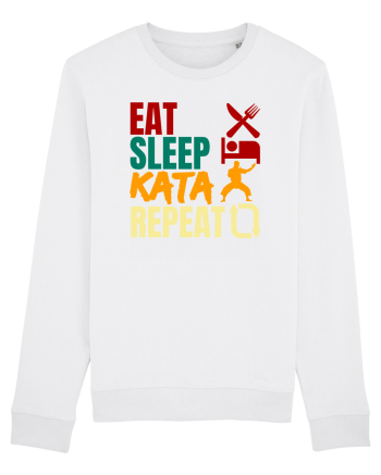 Eat Sleep Kata Repeat  White