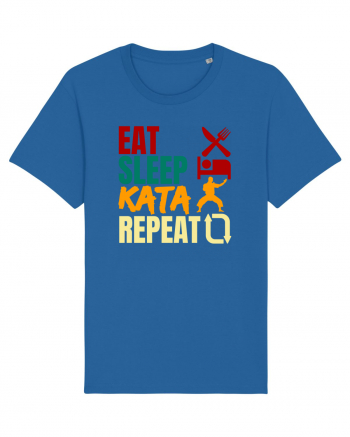 Eat Sleep Kata Repeat  Royal Blue