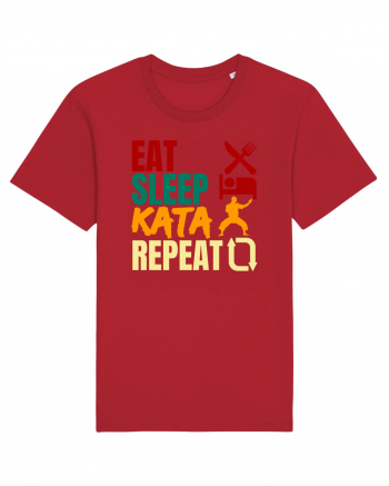 Eat Sleep Kata Repeat  Red