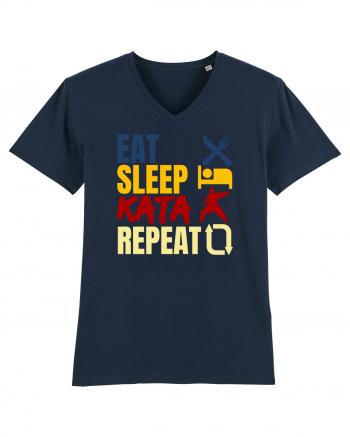 Eat Sleep Kata Repeat  French Navy