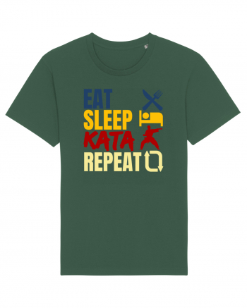 Eat Sleep Kata Repeat  Bottle Green