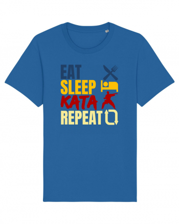 Eat Sleep Kata Repeat  Royal Blue