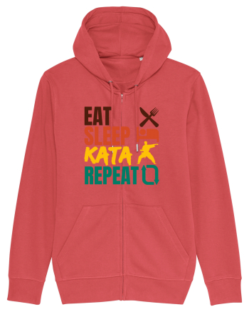 Eat Sleep Kata Repeat  Carmine Red