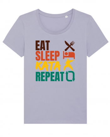 Eat Sleep Kata Repeat  Lavender