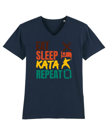 Eat Sleep Kata Repeat  French Navy