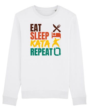 Eat Sleep Kata Repeat  White