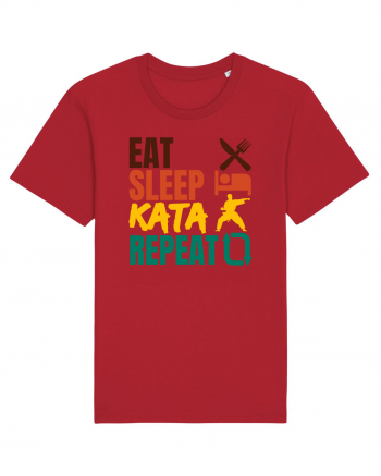 Eat Sleep Kata Repeat  Red