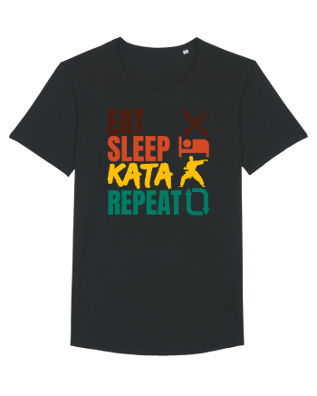 Eat Sleep Kata Repeat  Black