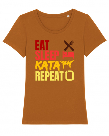 Eat Sleep Kata Repeat  Roasted Orange