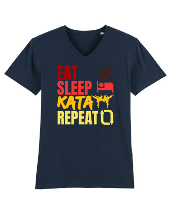 Eat Sleep Kata Repeat  French Navy